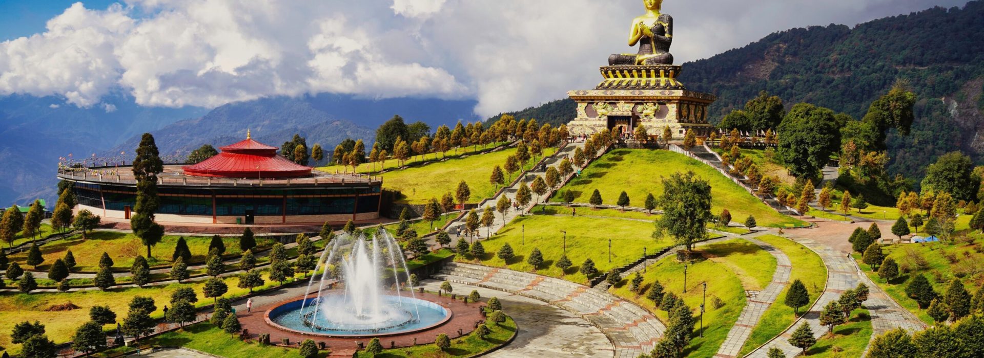 Gautama,Buddha,Statue,In,The,Buddha,Park,Of,Ravangla,In